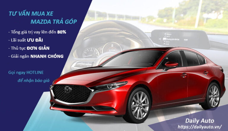 Mua xe Mazda trả góp lãi suất ưu đãi!
