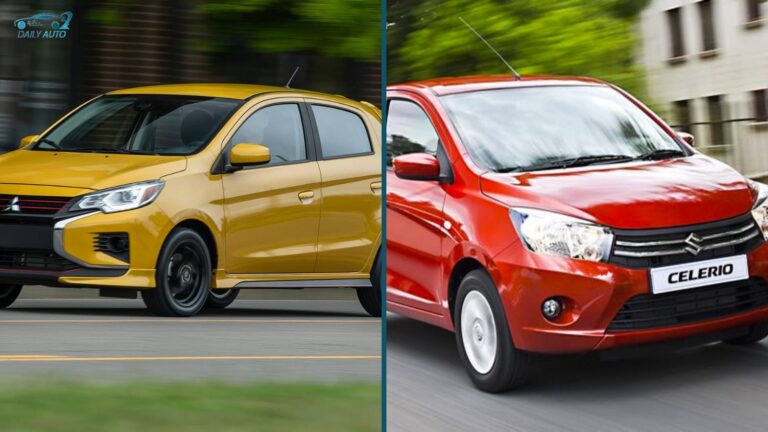 So sánh xe Suzuki Celerio và Mitsubishi Mirage