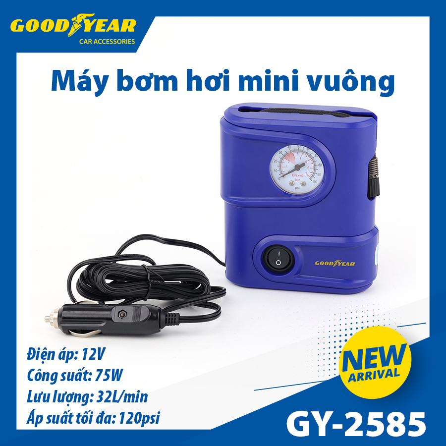 Bơm điện mini 12V Goodyear