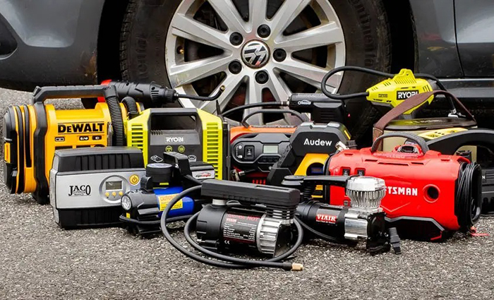 Các loại máy bơm lốp ô tô phổ biến