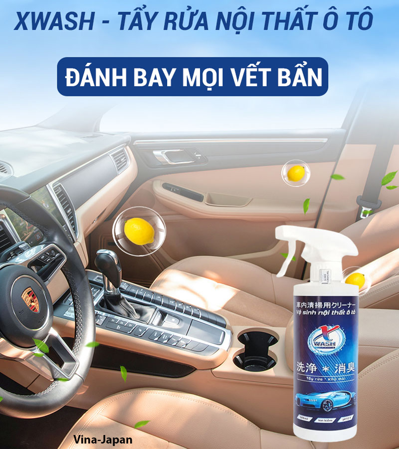 Chai Xịt Tẩy Nội Thất