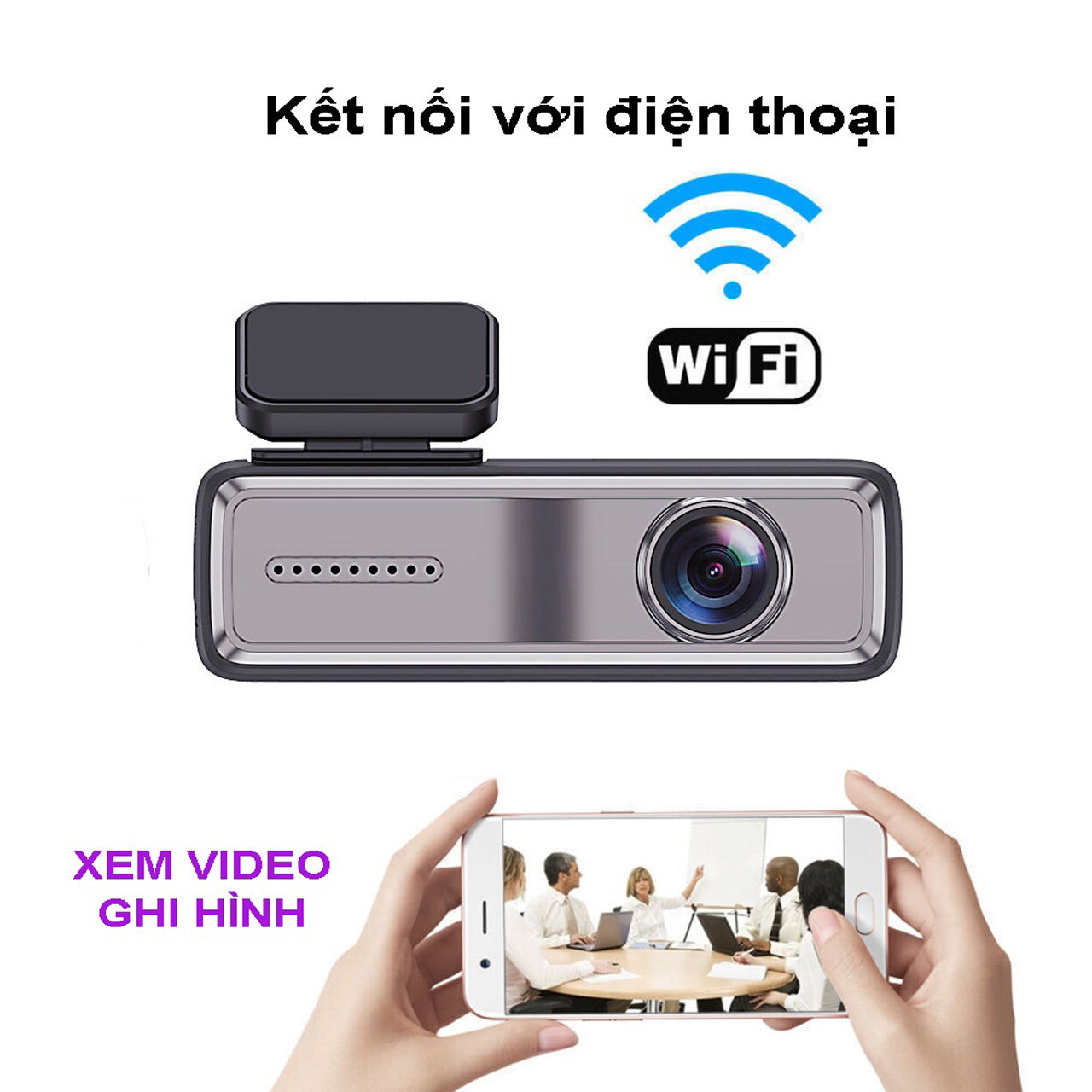 camera hành trình wifi không dây