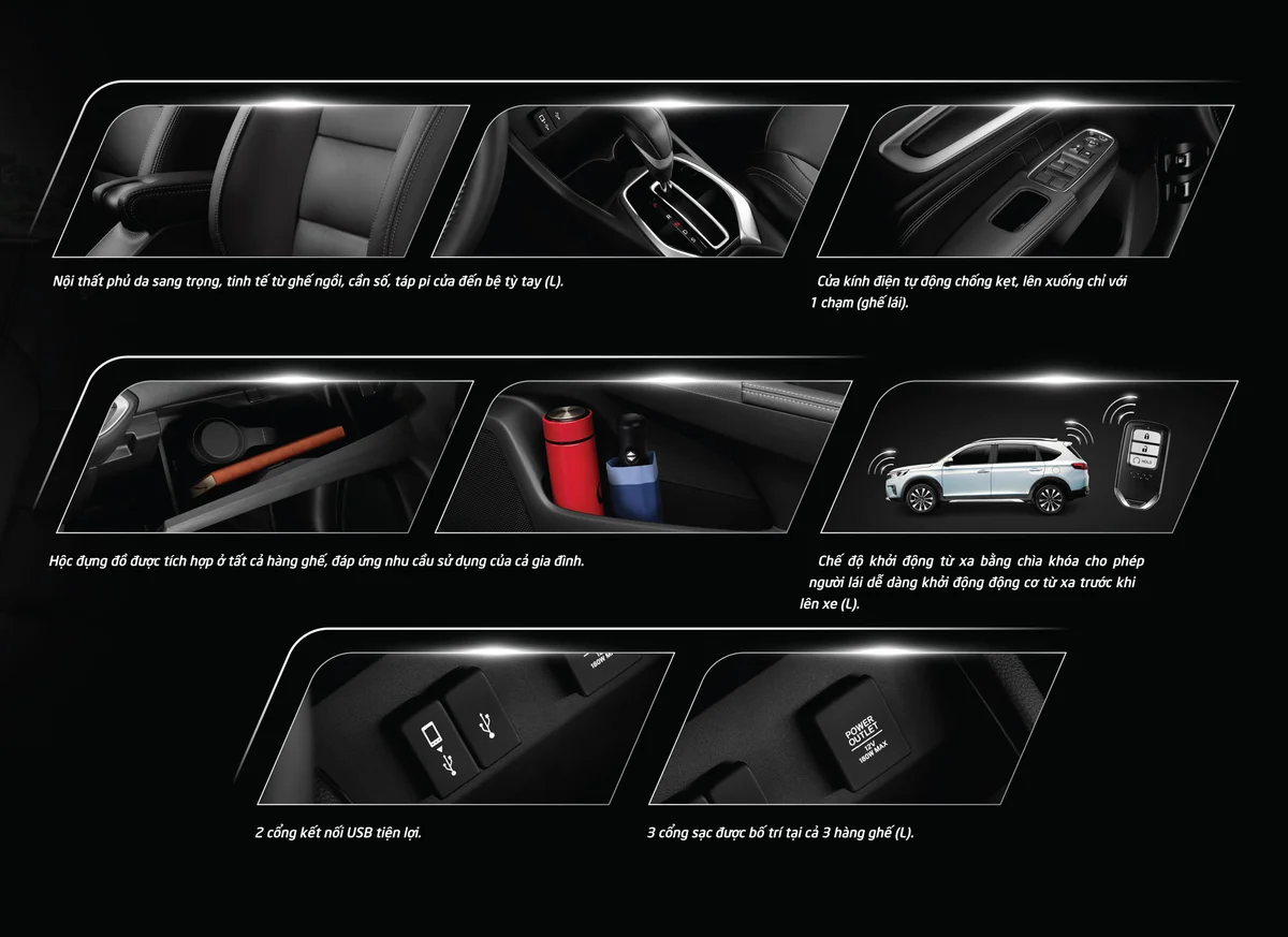 Bảng điều khiển và vô lăng của Honda BR-V 2026, với các nút điều khiển và màn hình hiển thị rõ ràng.