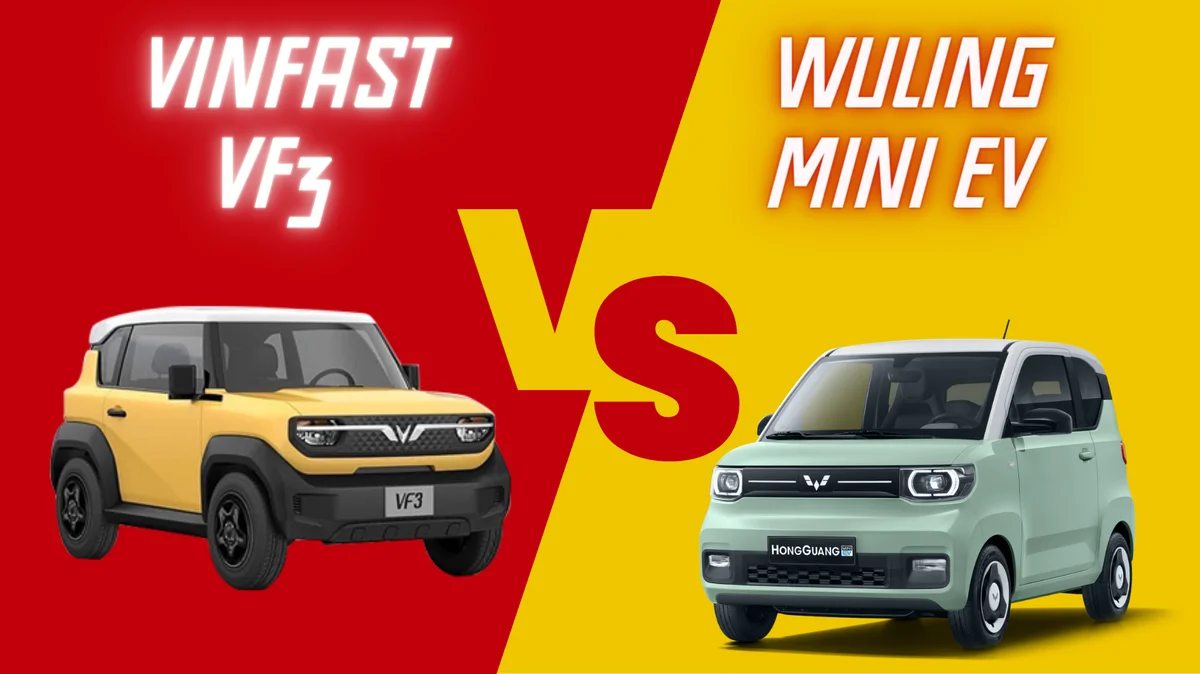 Bảng tổng hợp thông số kỹ thuật xe điện VinFast VF3, VF8 và Wuling Mini EV