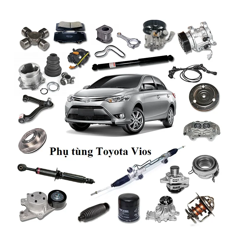 Chi phí thay thế phụ tùng Toyota Vios G 2019 sau 5 năm