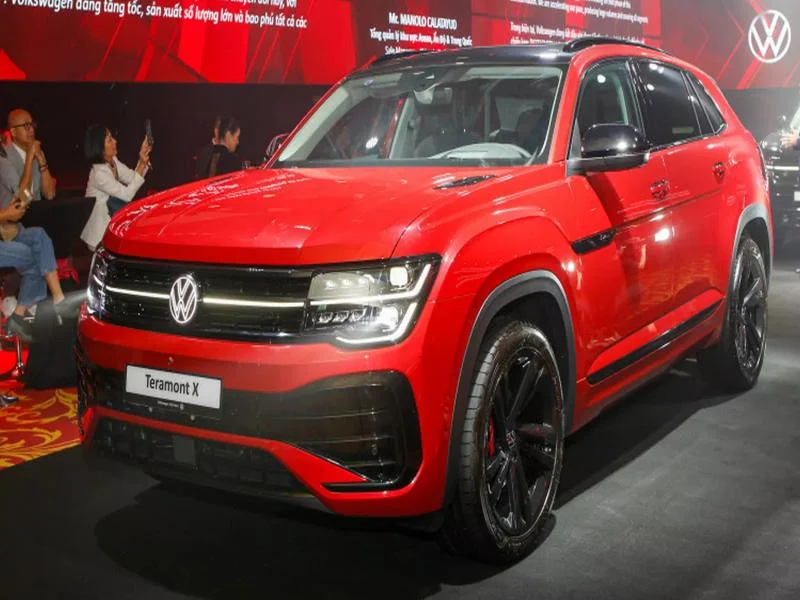 Đánh giá xe Volkswagen 7 chỗ Teramont, Viloran, Tiguan Allspace, thiết kế, nội thất, vận hành