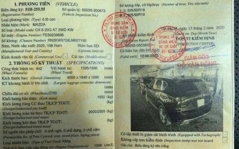 Hồ sơ và giấy tờ cần chuẩn bị cho việc nộp thuế trước bạ xe ô tô cũ.