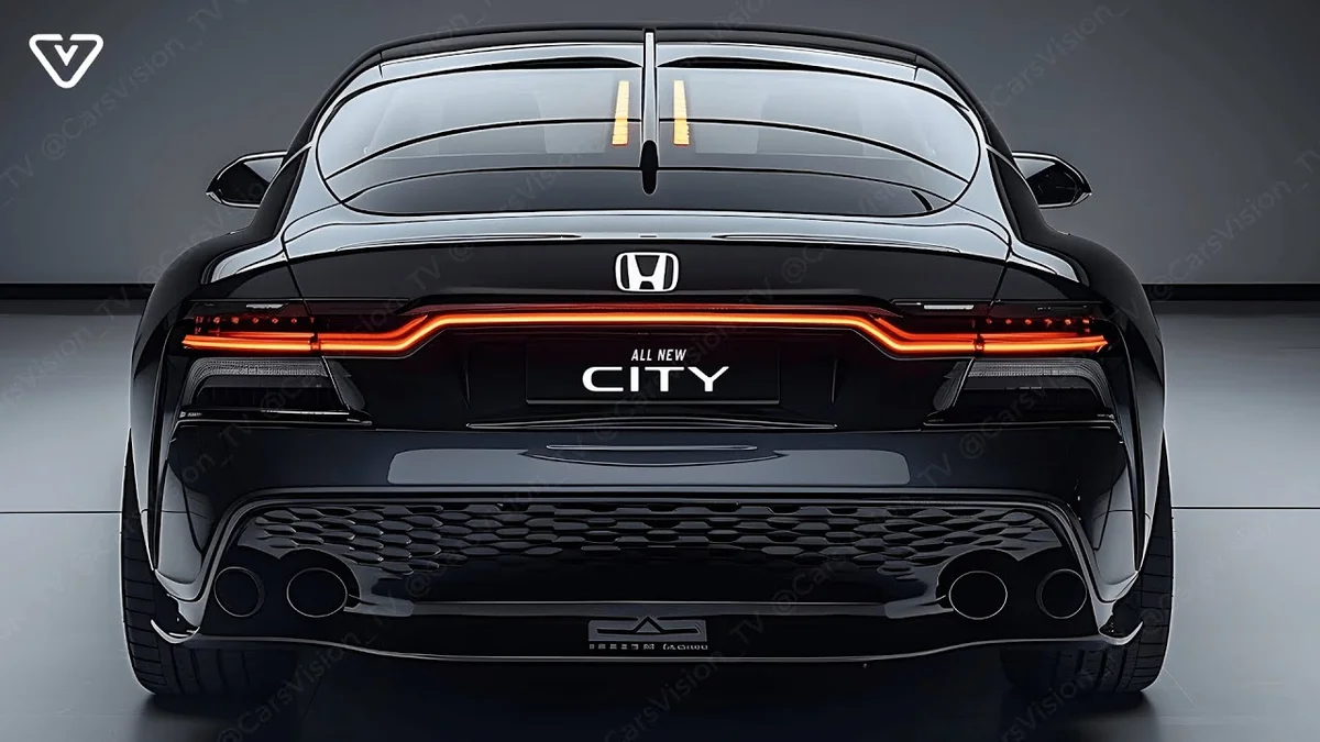 Xe Honda City đời 2026 màu đỏ đang di chuyển trên đường phố Việt Nam.