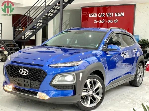 Tổng quan ngoại thất Hyundai Kona 2.0 Đặc Biệt 2019 màu đỏ