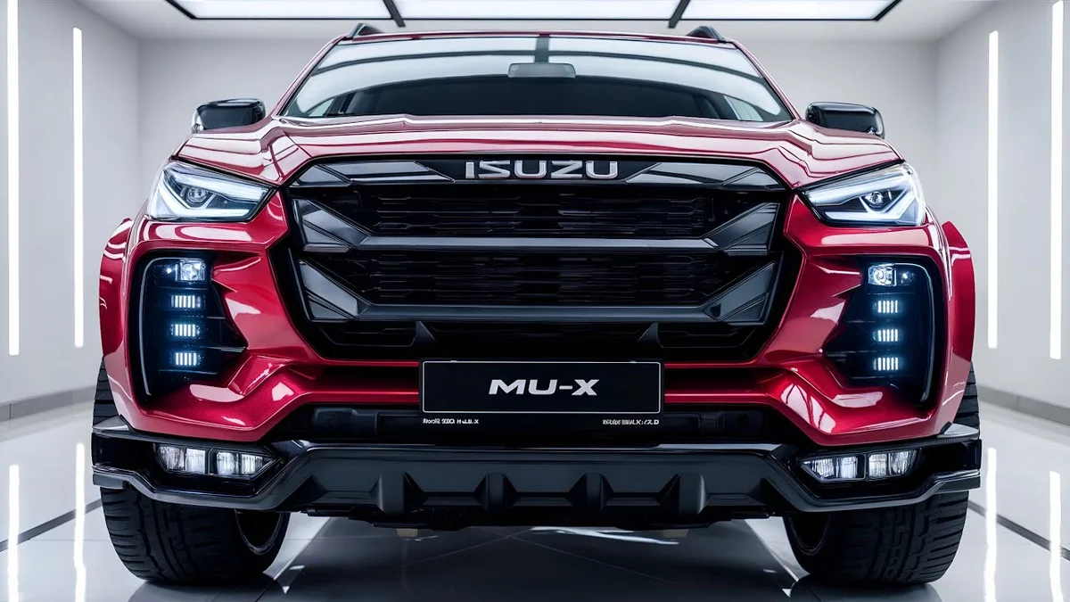 Hệ thống an toàn ADAS trên Isuzu MU-X 7 chỗ máy dầu 2026