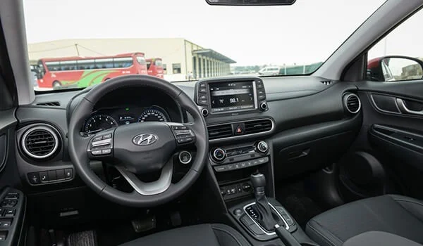 Nội thất xe Hyundai Kona 2.0 Đặc Biệt 2019, ghế da màu be