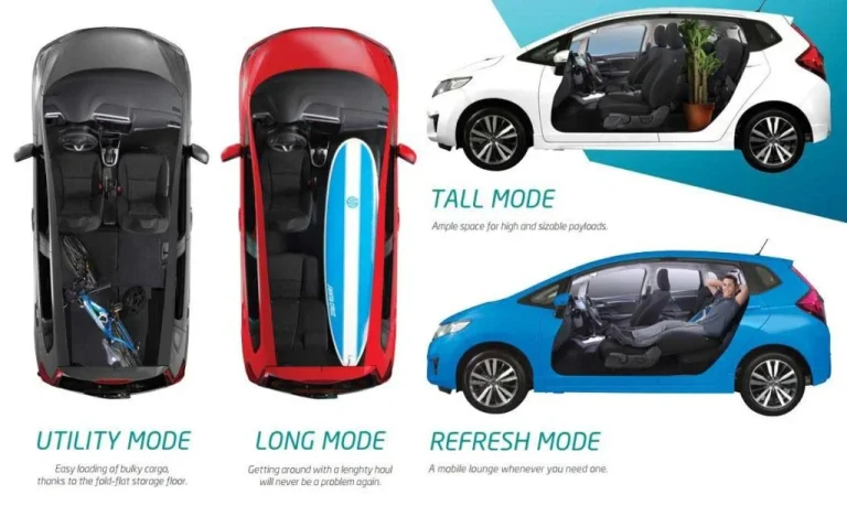 Nội thất Honda Jazz 2019 với ghế Magic Seat gập đa năng