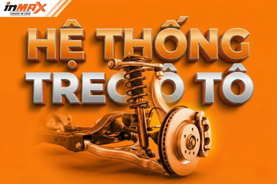 Hình ảnh kỹ thuật viên kiểm tra hệ thống treo xe hơi