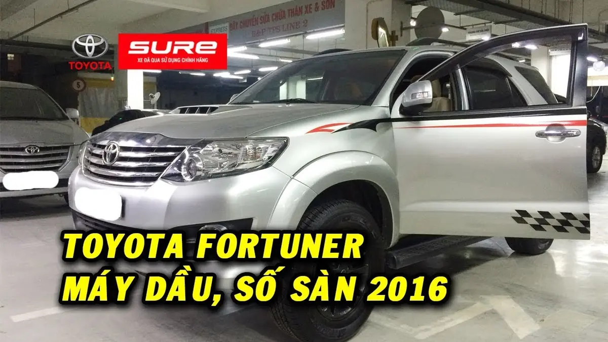 Kiểm tra kỹ thuật Toyota Fortuner 2008 đã qua sử dụng