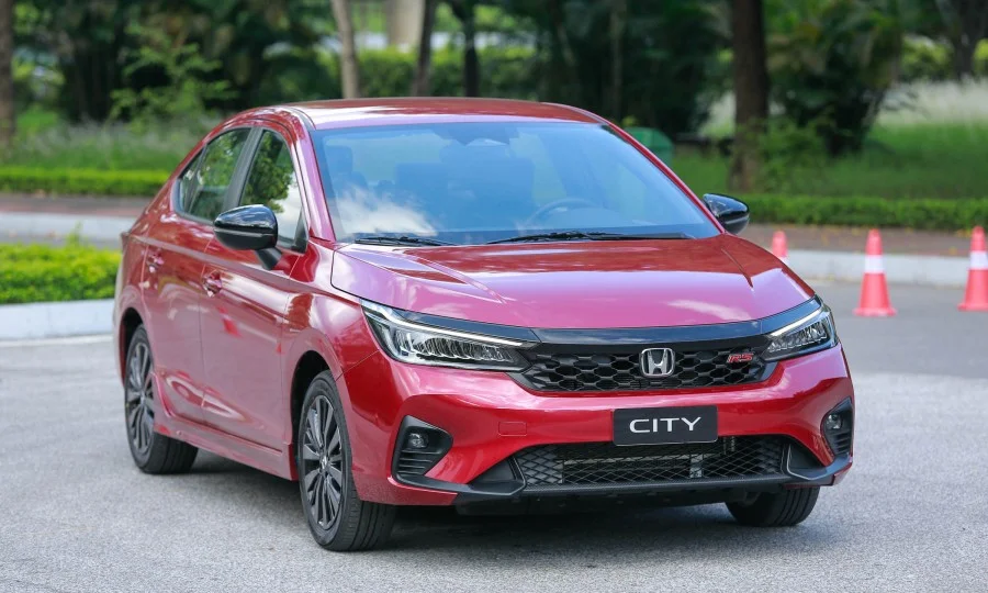Bảng biểu đồ phân tích các khoản chi phí khi sở hữu và vận hành xe Honda City.