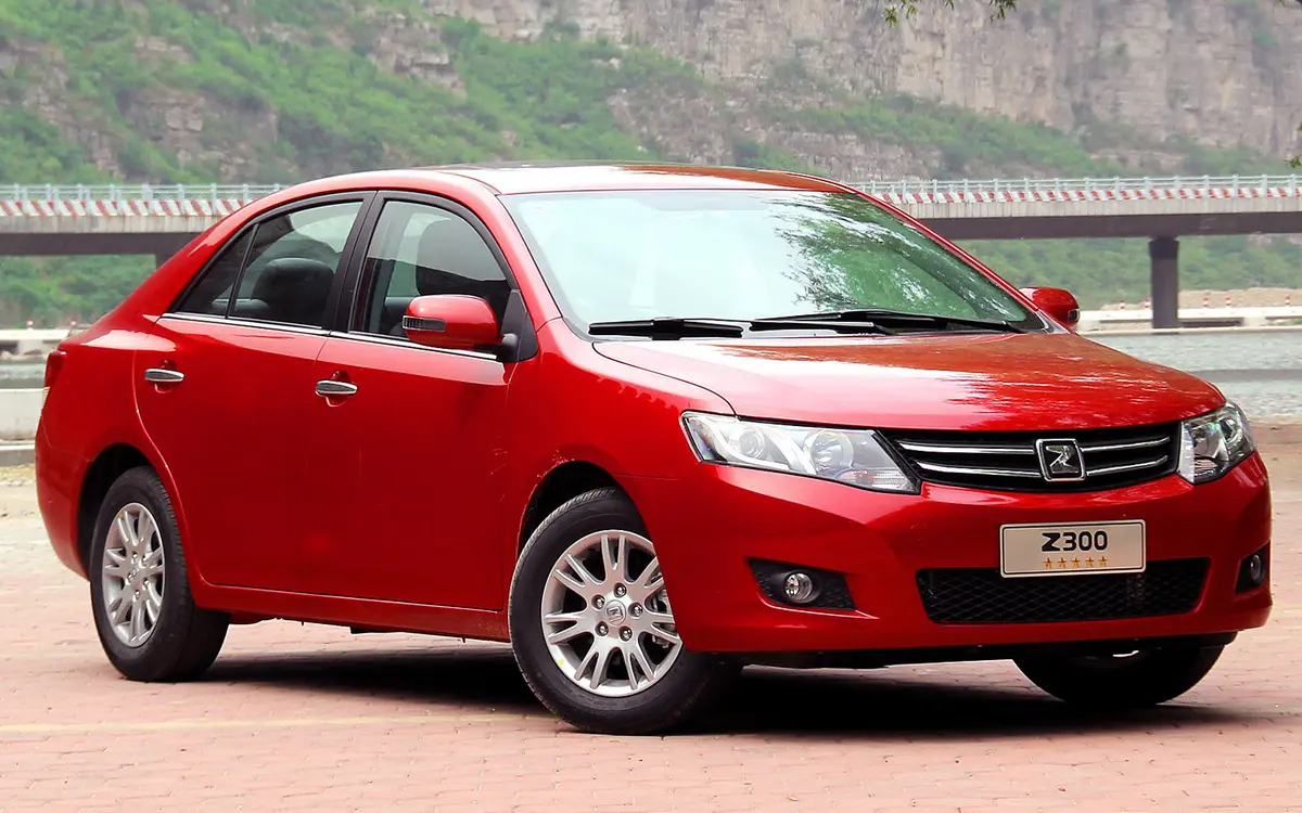 Hình ảnh ngoại thất Zotye Z300 màu trắng