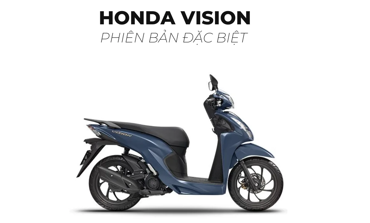 Thiết kế và tiện ích Honda Vision 2023