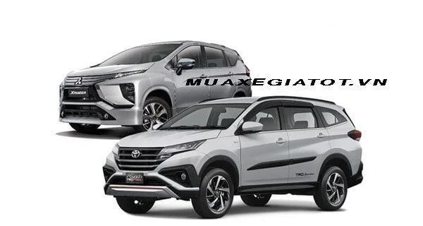 Khả năng vận hành và cảm giác lái của Mitsubishi Xpander và Toyota Rush 2026.