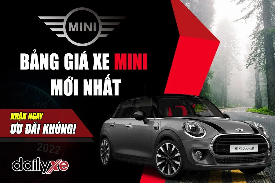 Bảng giá dự kiến các phiên bản Mini Cooper 2026 và chi phí lăn bánh